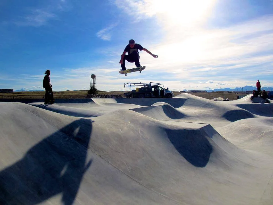 Richie Conklin airs at Thunder Park