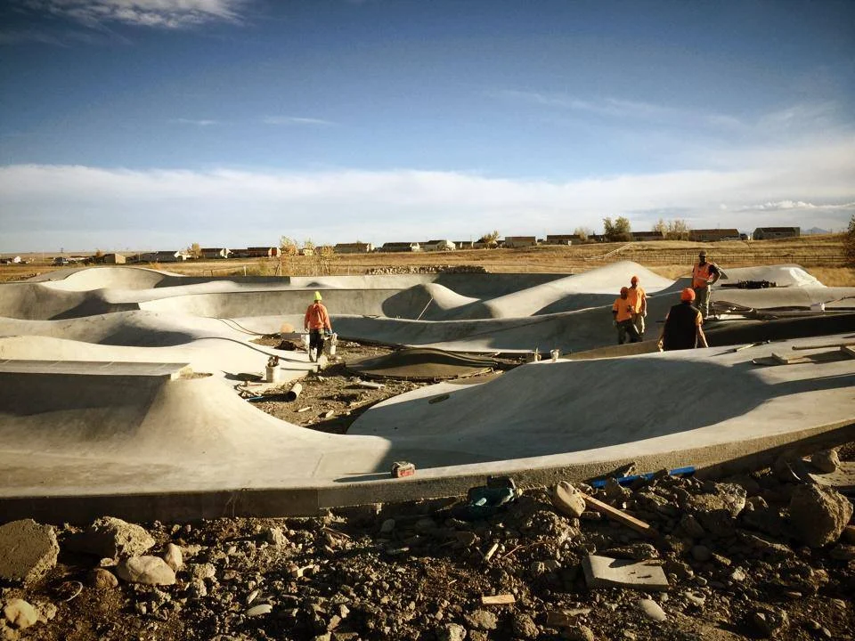 Thunder Park construction