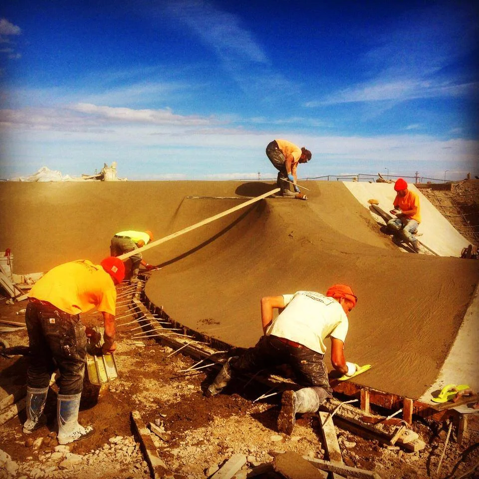 Thunder Park construction