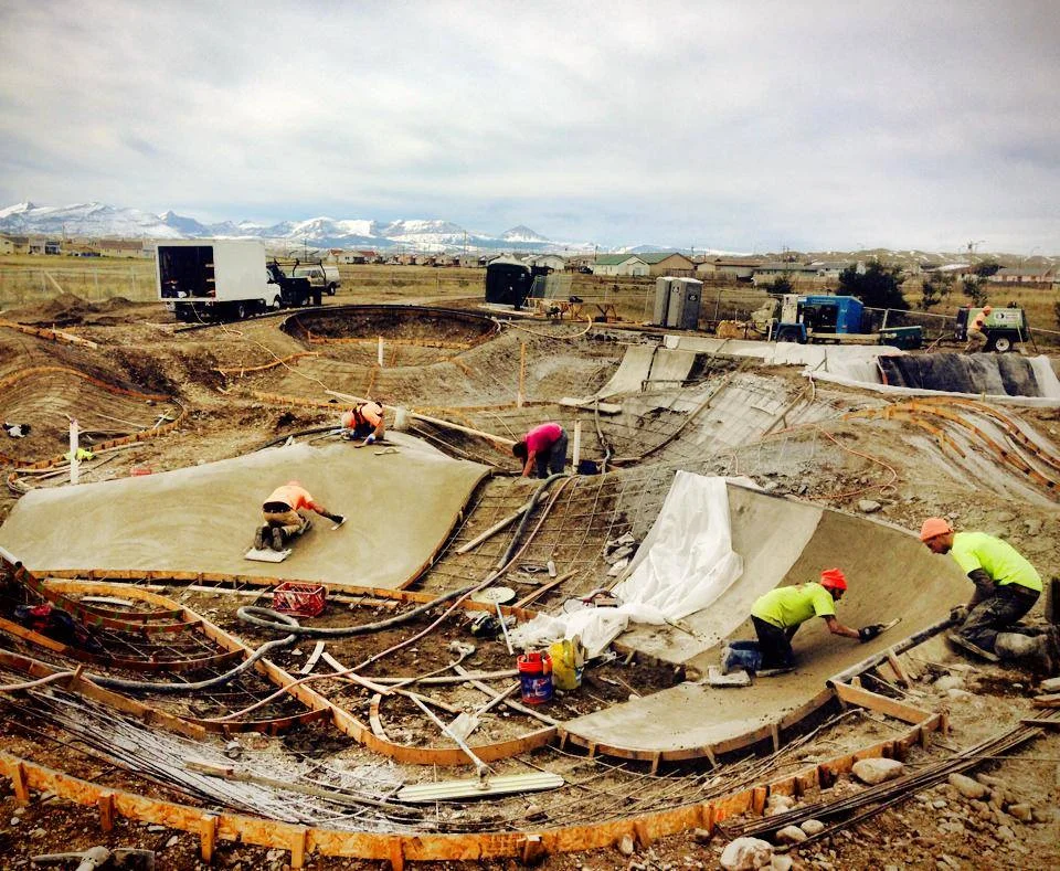Blackfeet Skatepark Construction