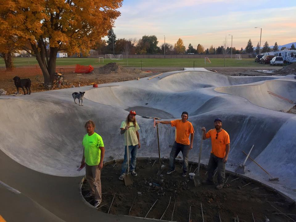 Stevensville, Montana Skatepark crew