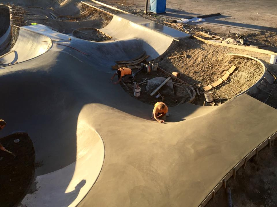 Stevensville, Montana Skatepark construction