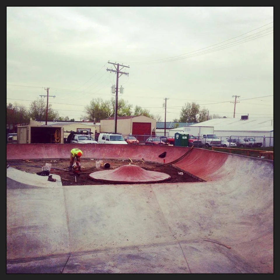 Milliken, Colorado Skatepark construction
