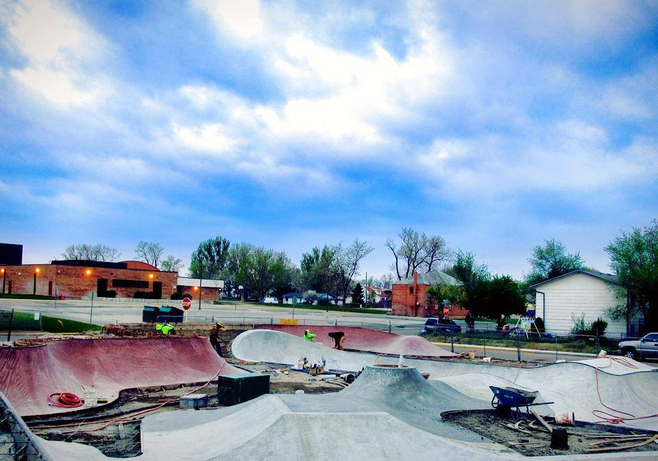 Milliken, Colorado Skatepark construction