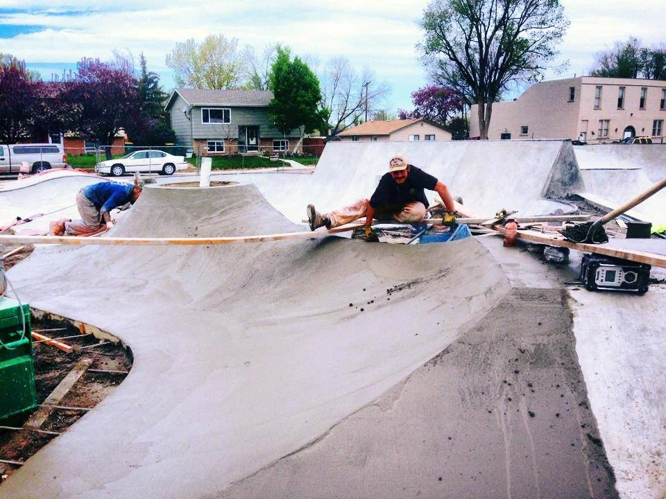 Milliken, Colorado Skatepark construction