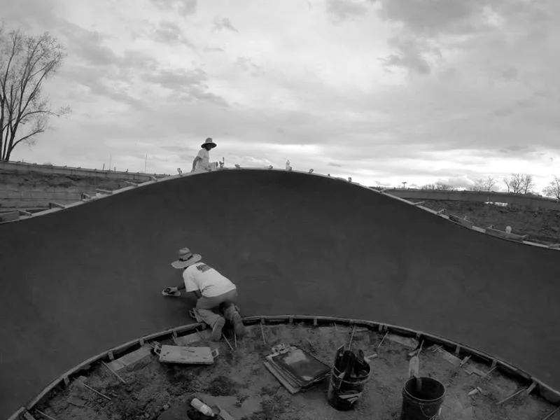 Last pass at the Milliken, Colorado Skatepark