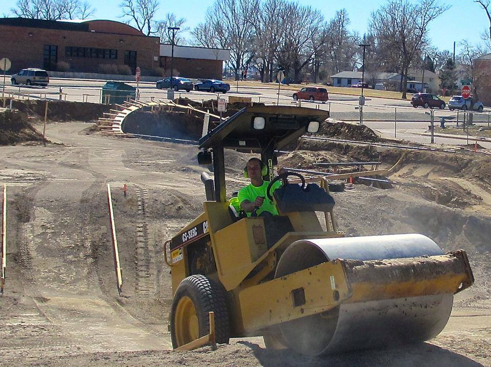 Billy's rocking & rolling on site