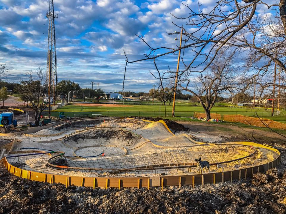 Johnson City, Texas Skatepark Construction