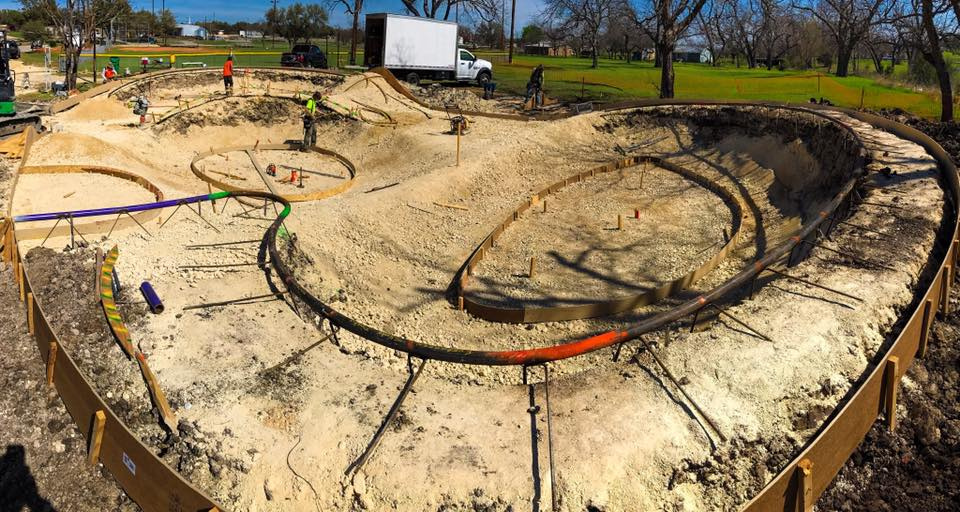 Johnson City, Texas Skatepark Construction