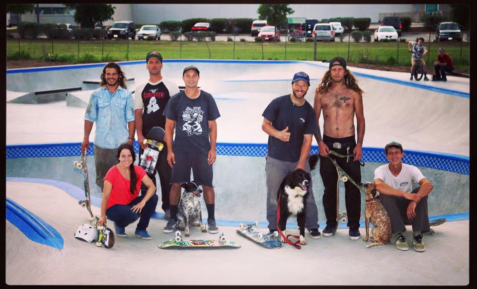 Fredericksburg, Texas Skatepark crew