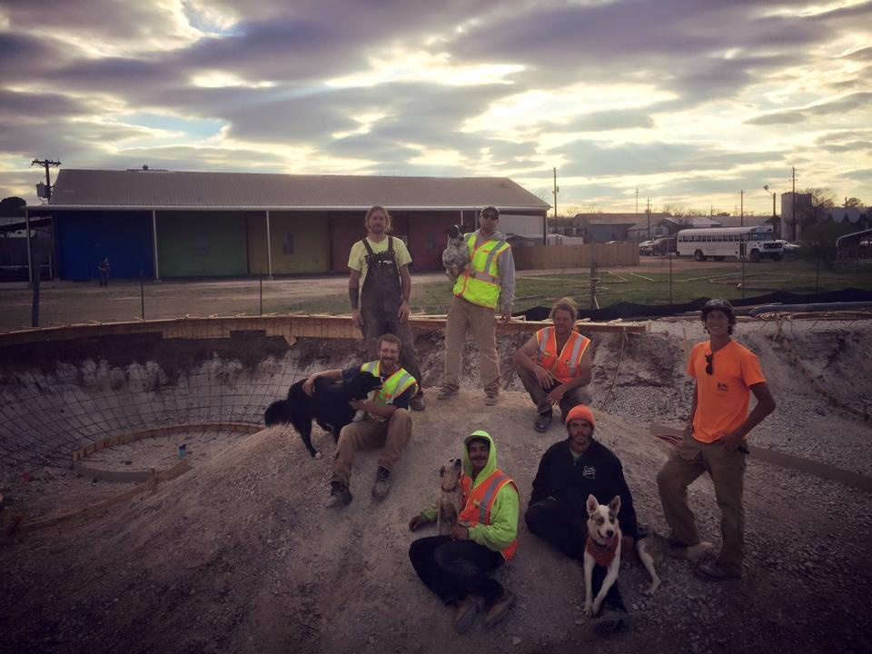 Fredericksburg, Texas Skatepark crew