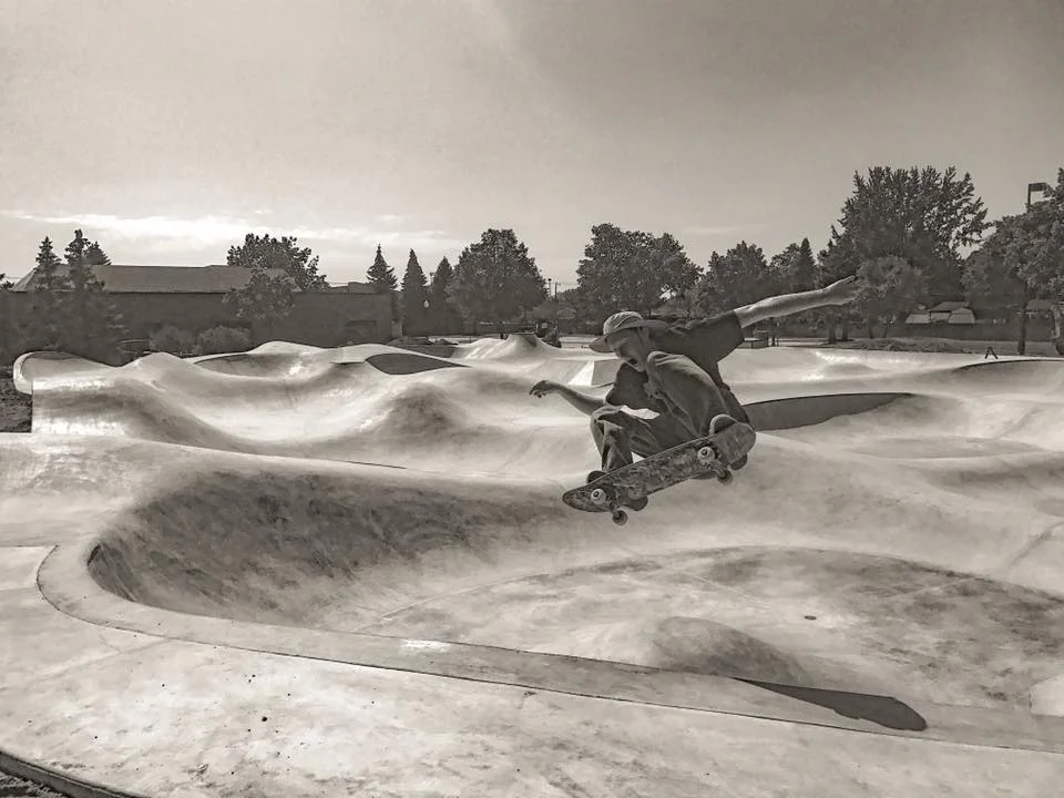 Test runs at the Sterling Heights, Michigan Skatepark