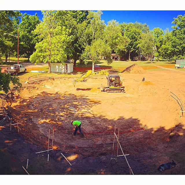 Frankfort, Michigan Skatepark is underway