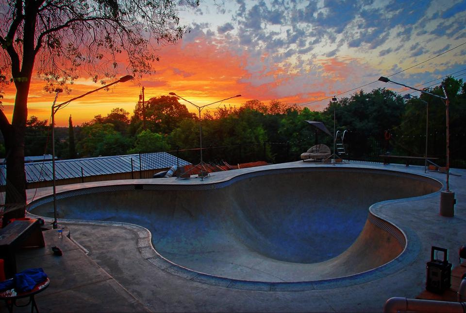 Sunset at the Beeble Bowl