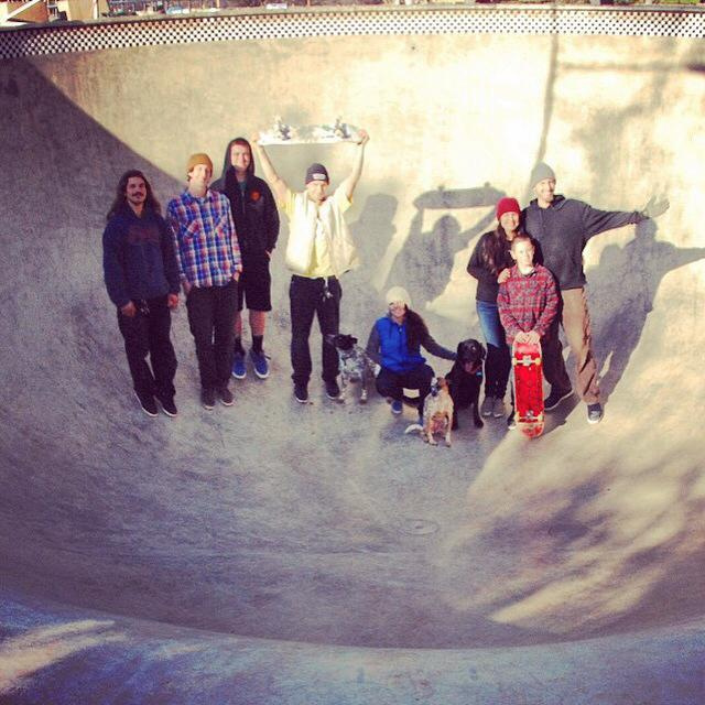 Evergreen crew visits the Beeble Bowl!