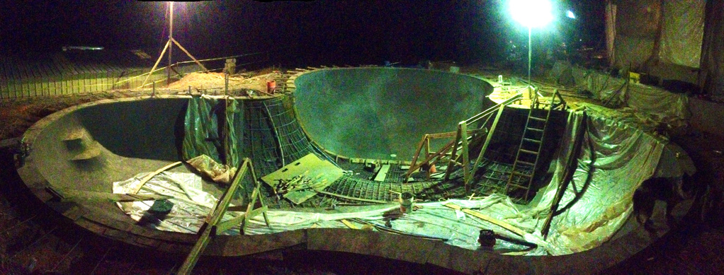 Evening bowl construction