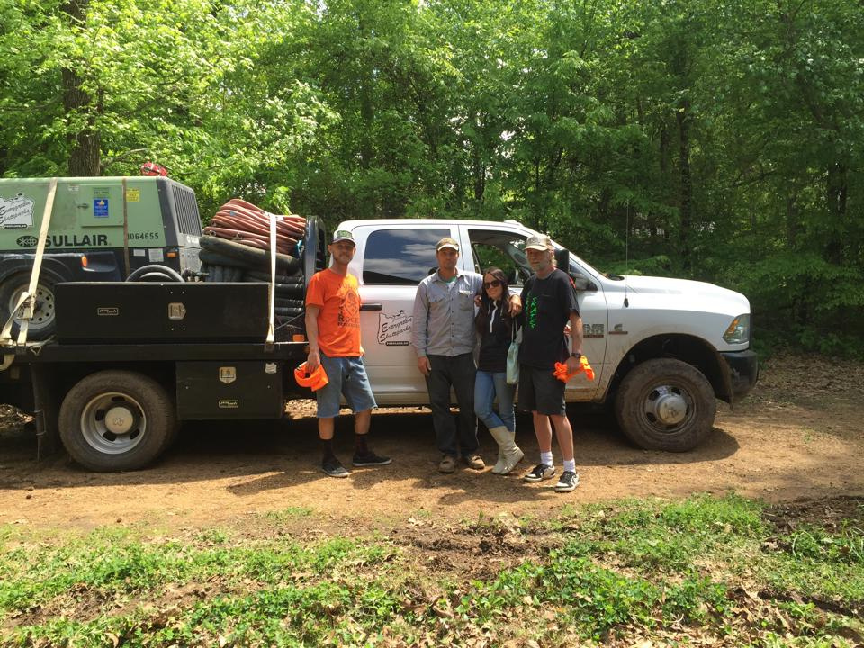 Evergreen Skateparks meets Hernando Skates at our first site visit in Mississippi 