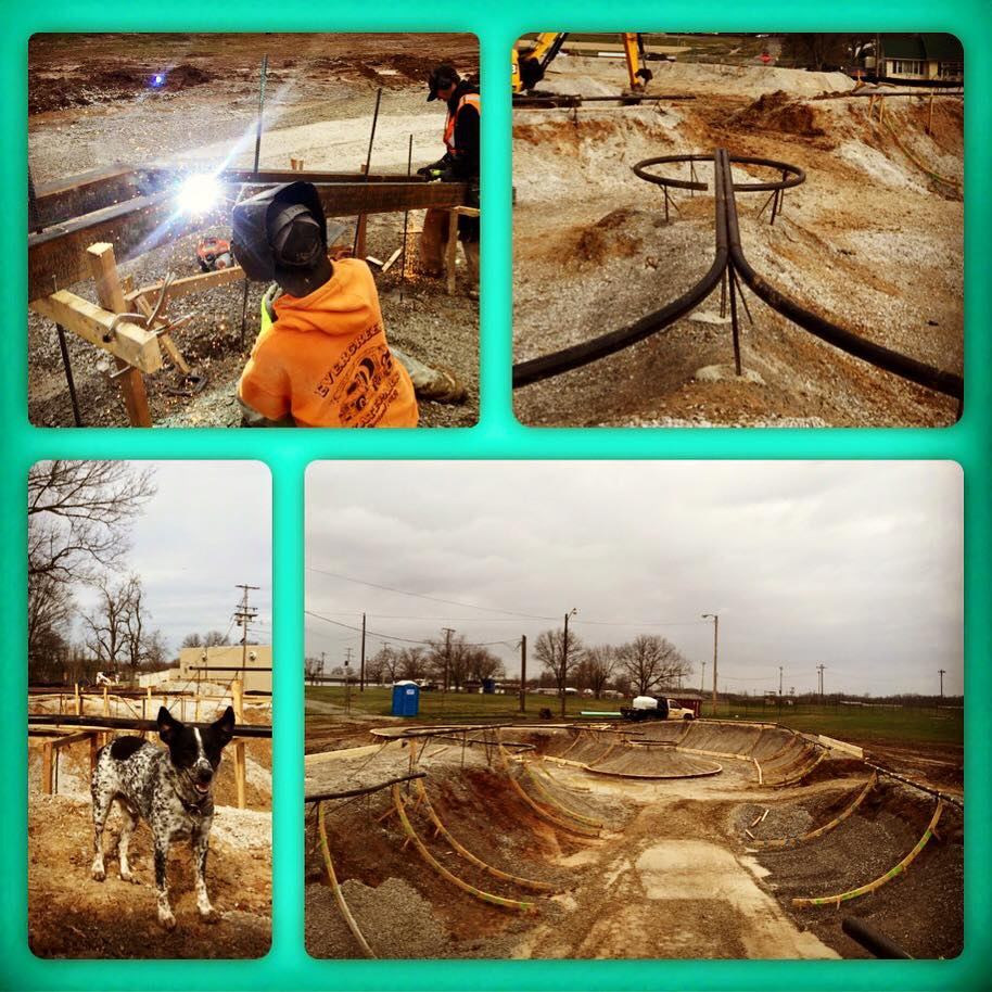 Hopkinsville, Kentucky Skatepark construction