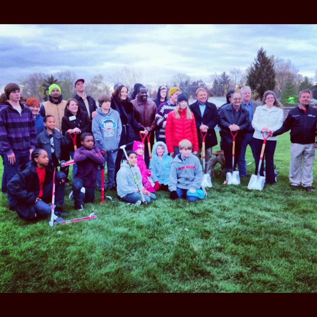 Villa Park Skatepark Groundbreaking ceremony
