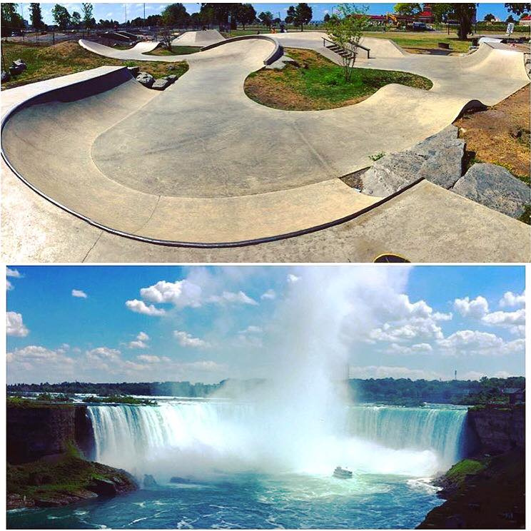 Buffalo, New York Skate Plaza