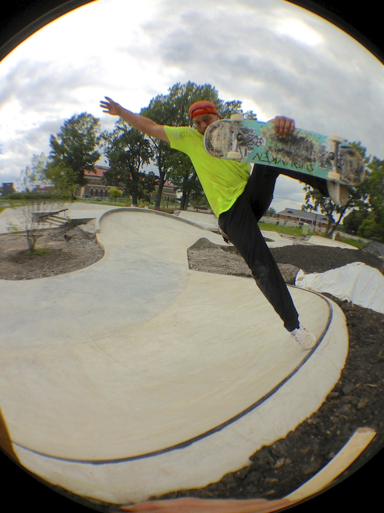 Billy Coulon boneless at the Buffalo, New York Skate Plaza