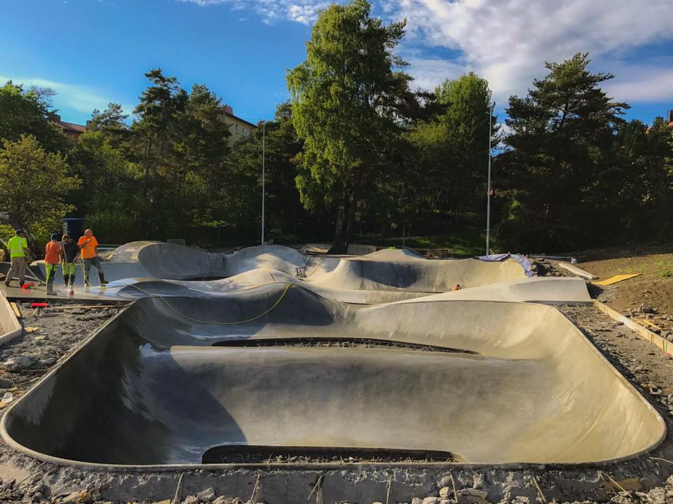 Stockholm, Sweden Skatepark