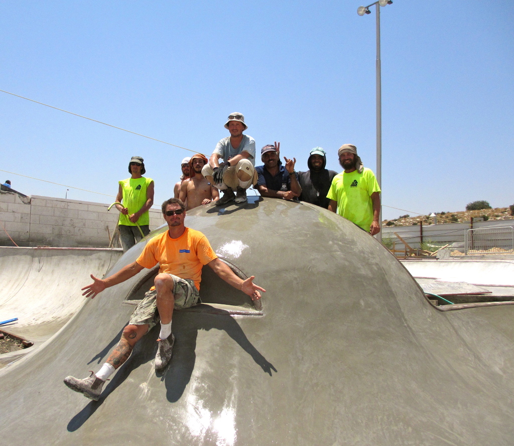 Modi'in, Israel Skatepark crew