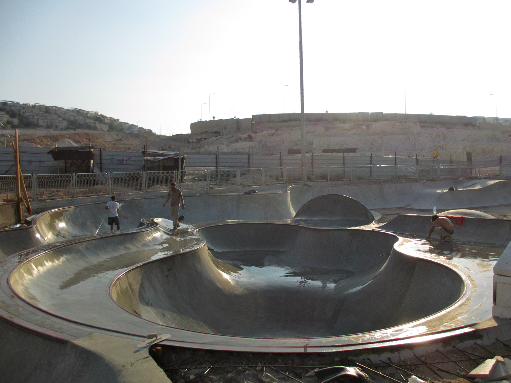 Modi'in, Israel Skatepark Construction