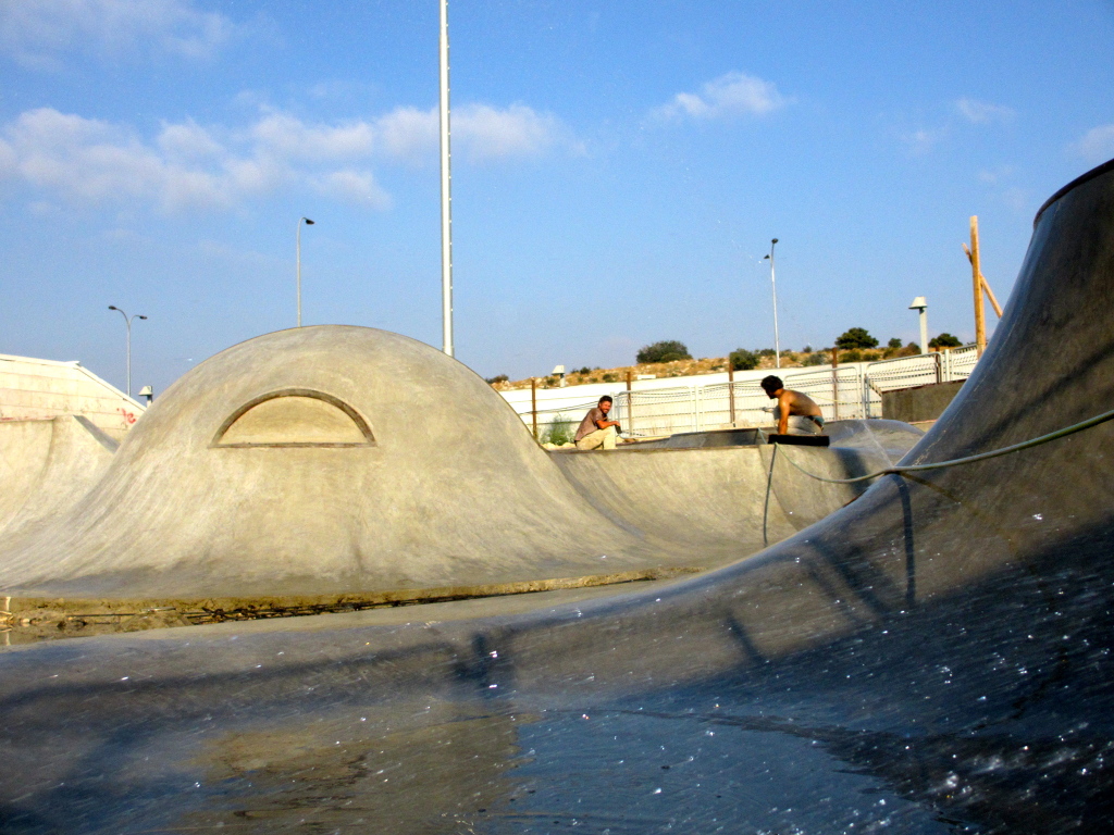 Modi'in, Israel Skatepark Construction