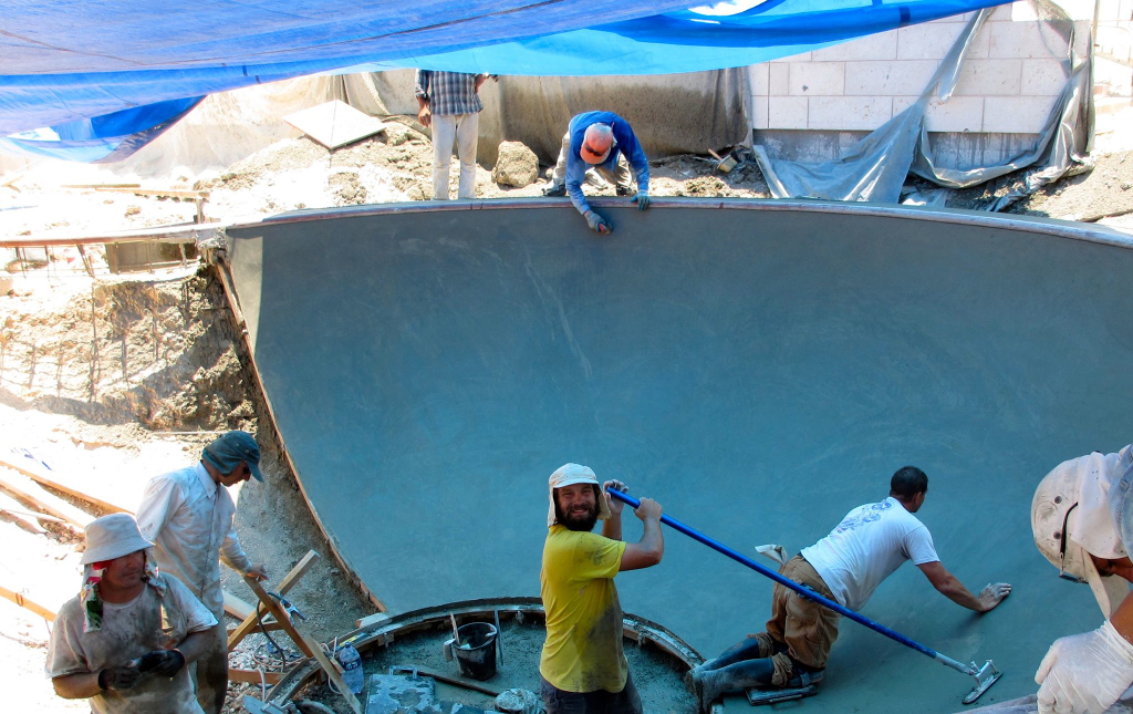 Modi'in, Israel Skatepark construction