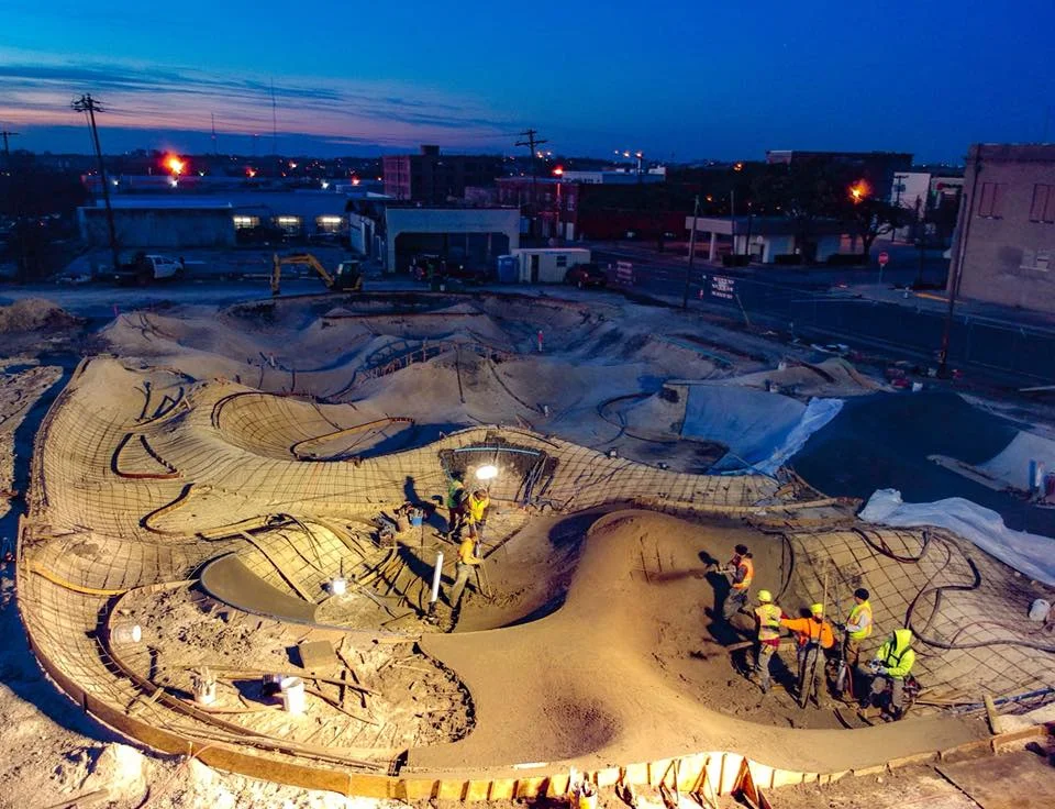 Taylor, Texas Skatepark Construction