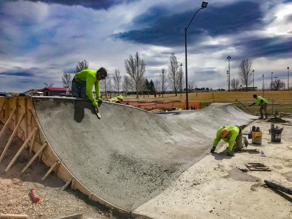 Douglas, Wyoming Skatepark Construction