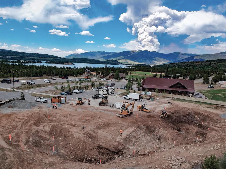 Frisco, Colorado Skatepark construction