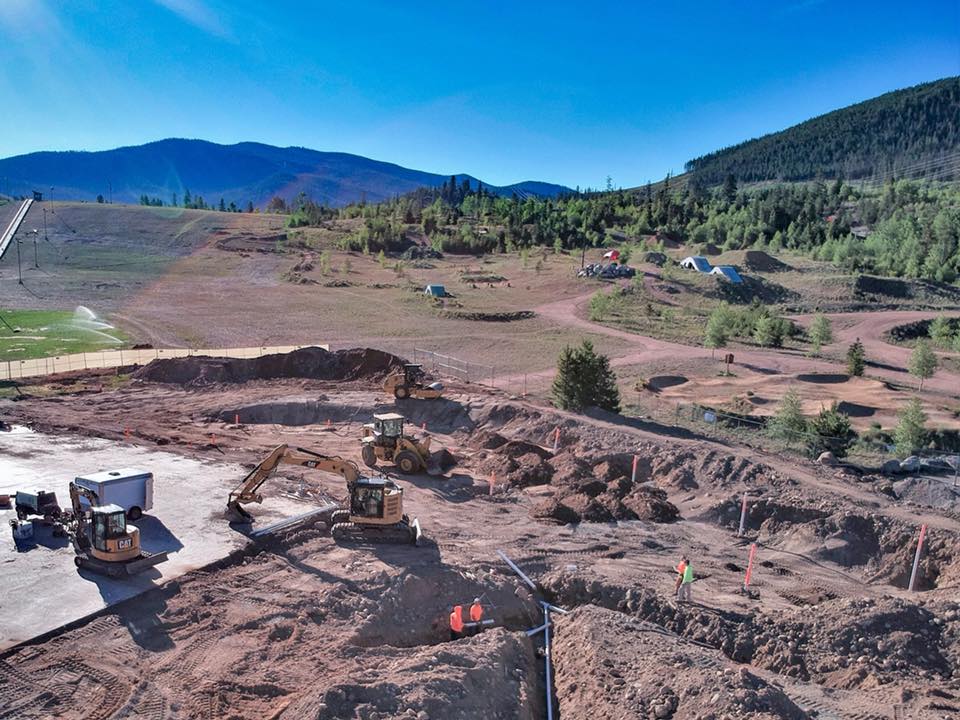 Frisco, Colorado Skatepark construction