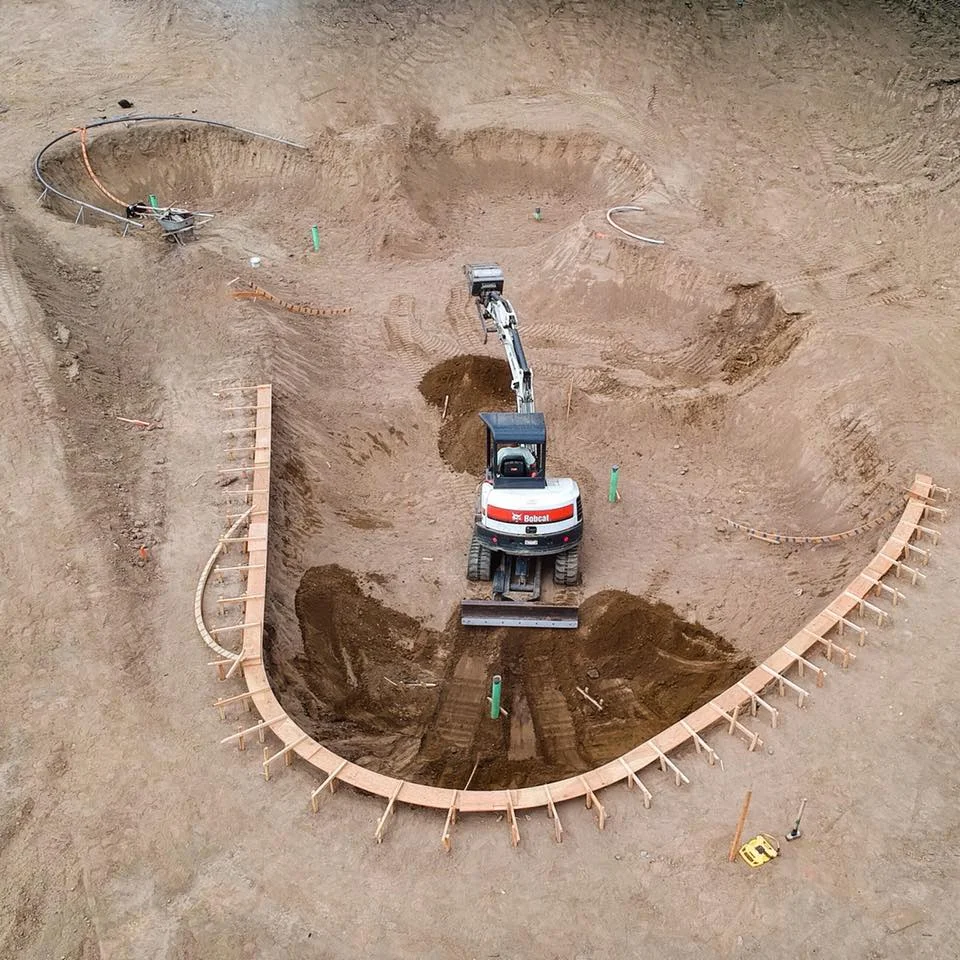 Coeur d'Alene, Idaho Skatepark construction is going down