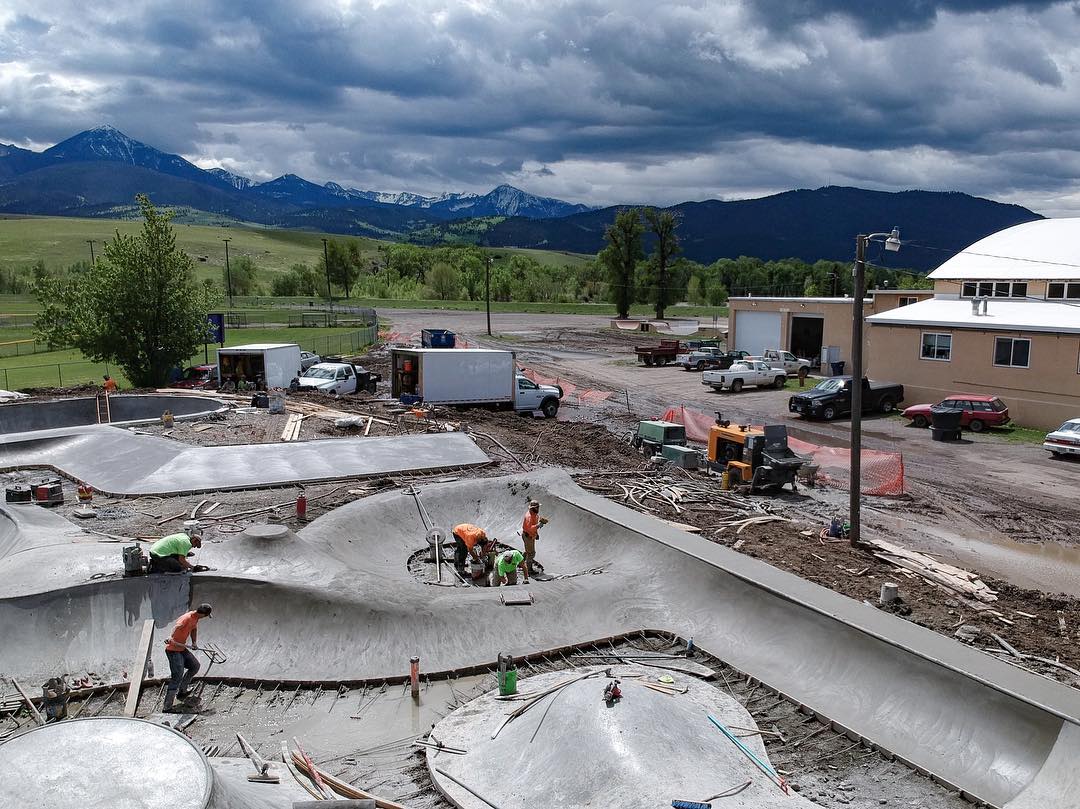 Fun zone in Livingston, Montana