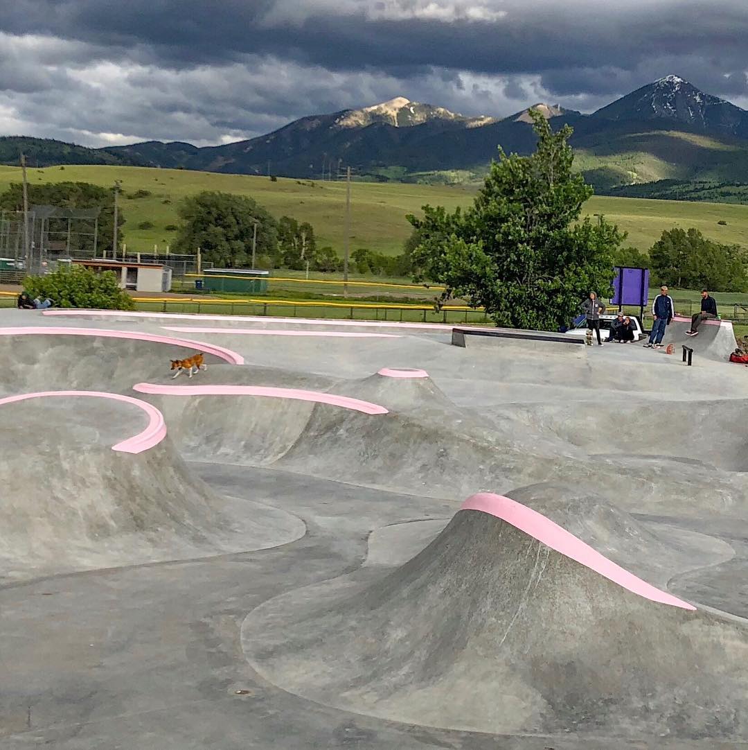 Nice to look at 👀 &amp; even more fun to skate 💯 Livingston, Montana 💅🏼 skateshapes