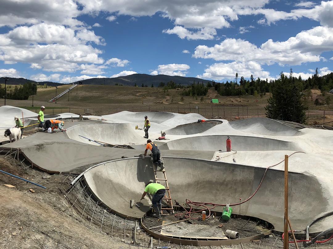 Concrete for days 😎 Frisco, Colorado