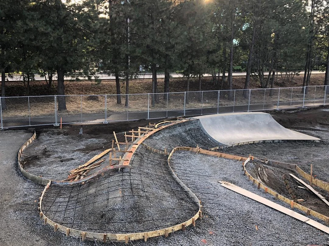 Skate shapes at Coeur d'Alene, Idaho