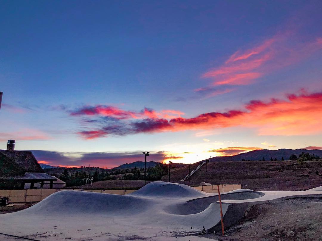 Skateboarding landscapes