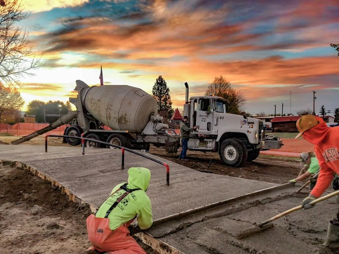 Construction on the ‘Sprack Track’