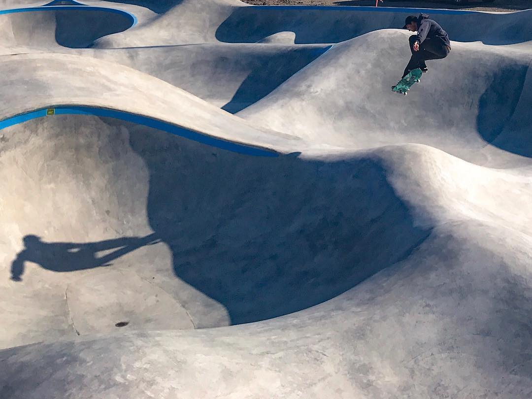 The long awaited Taylor, Texas skatepark finally opened to the public today 🙌🏽 