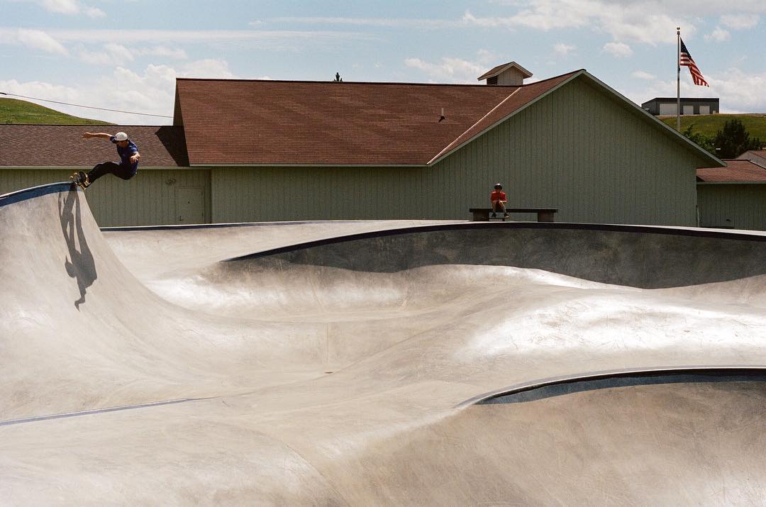 Lewistown, Montana - one of the best waves 🌊 &amp; one of our favorite skateparks. 