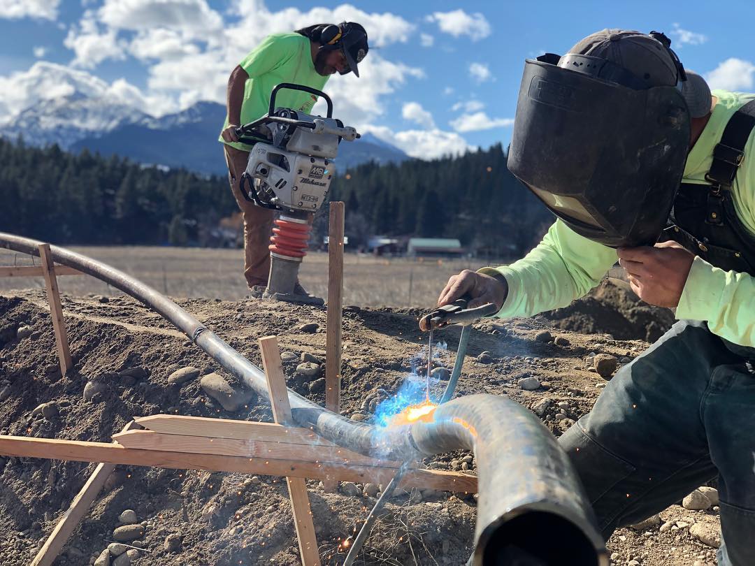 Fun addition going up in Darby, Montana 💯