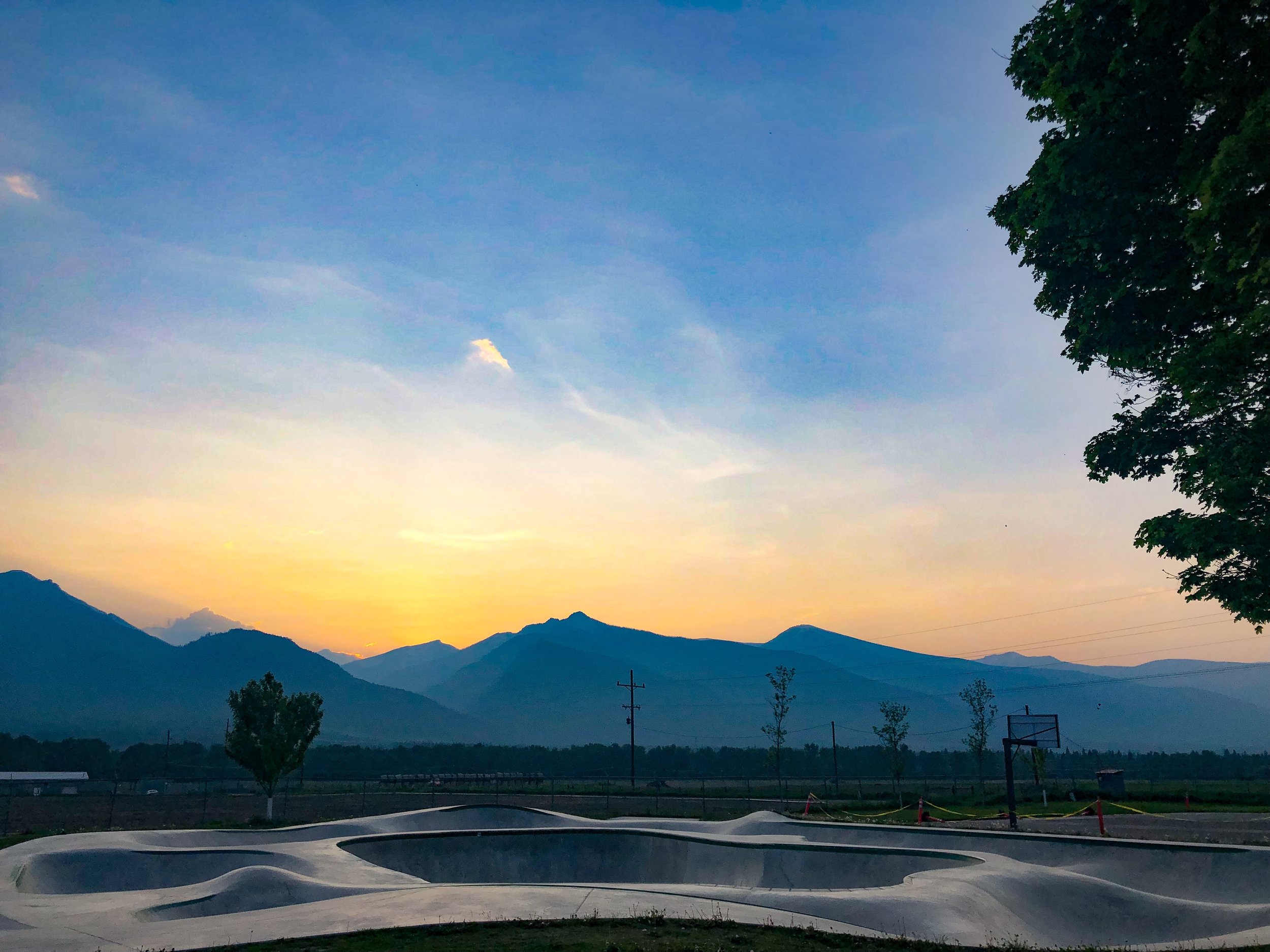 Big Sky Country Skateboarding 🌄 Stevensville, Montana.