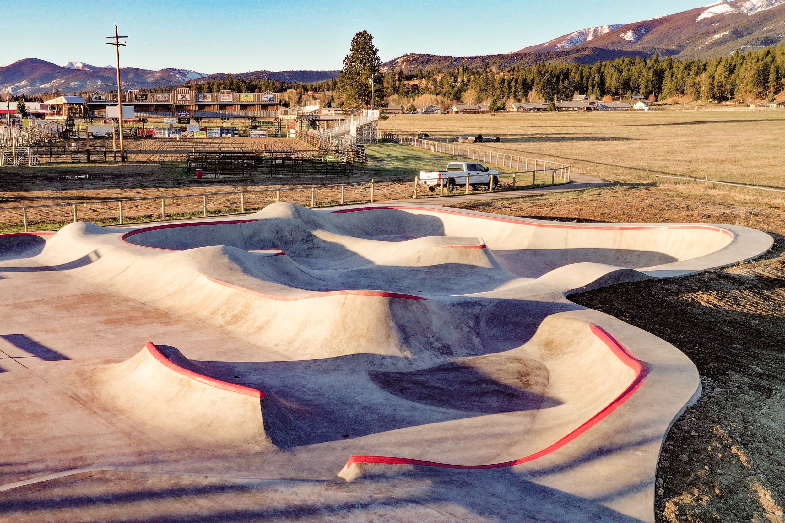 his spring we got to create a fun addition to the Darby, Montana skatepark 😎 courtesy of @mtskateparkassociation