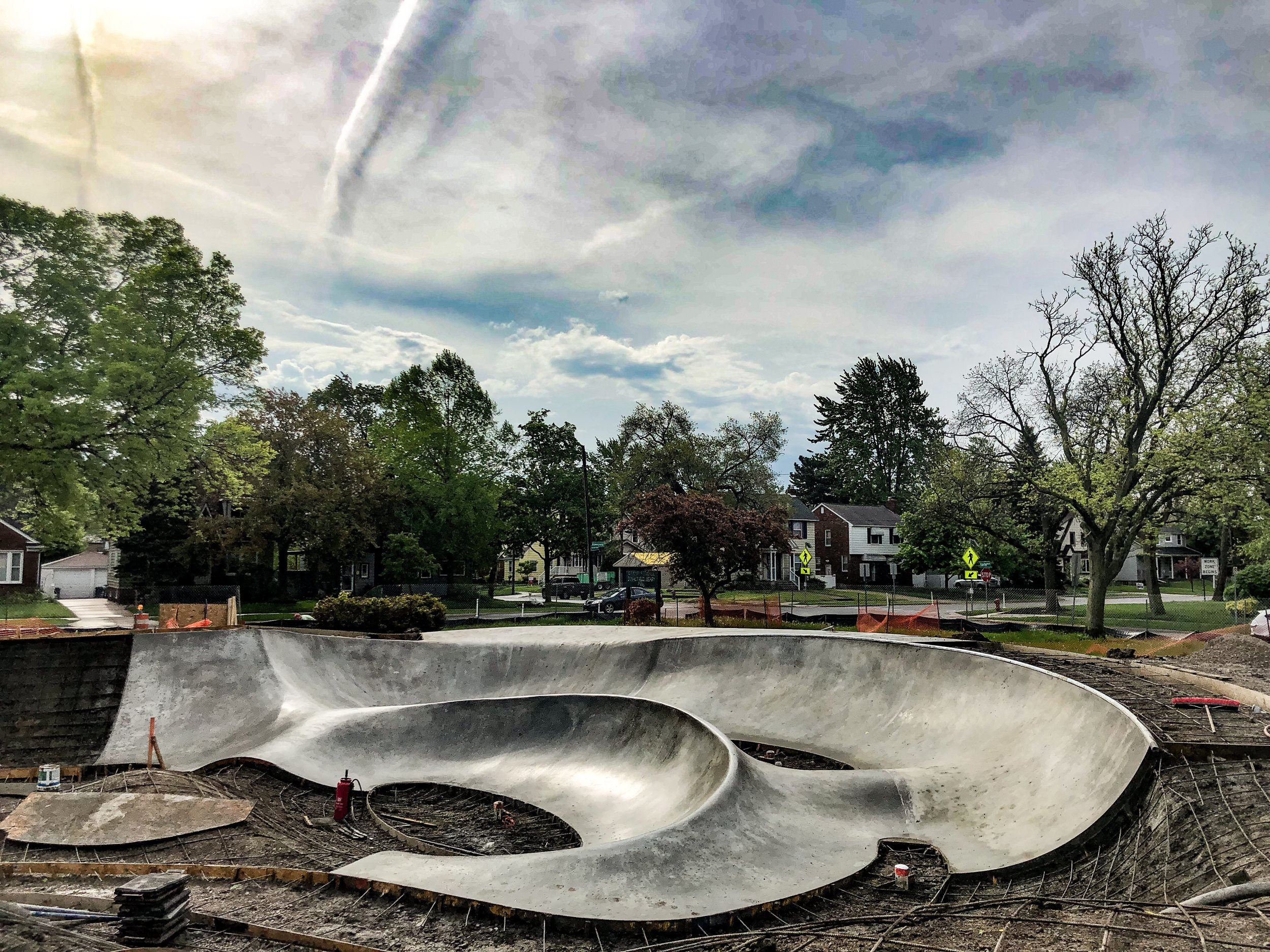 A beautiful shape 🌔 Ferndale, Michigan 