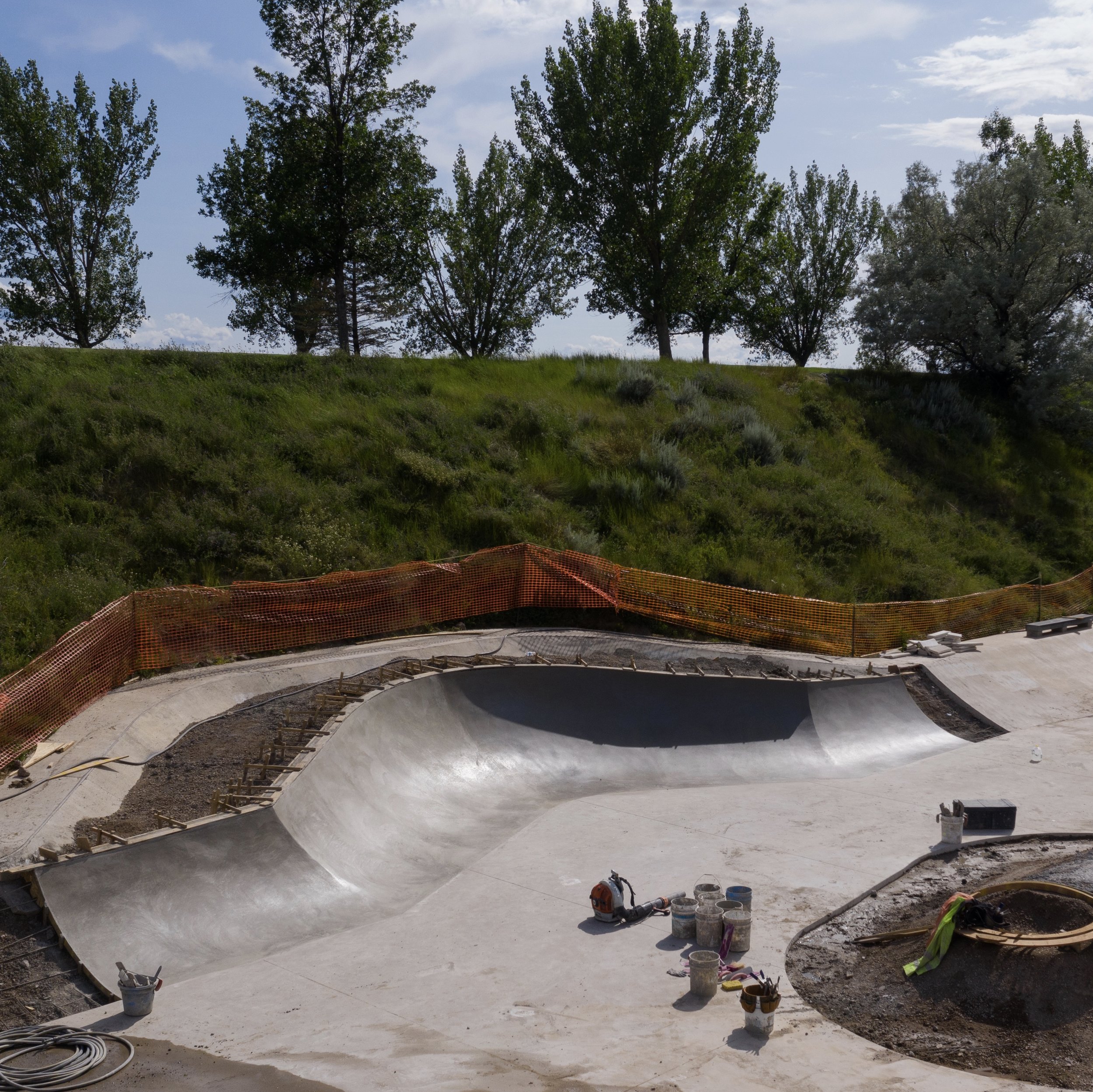 The Havre, Montana skatepark got its third facelift. Give us your tired and old skatepark and we will breath new life into it #skateparkrecycling ♻️ 