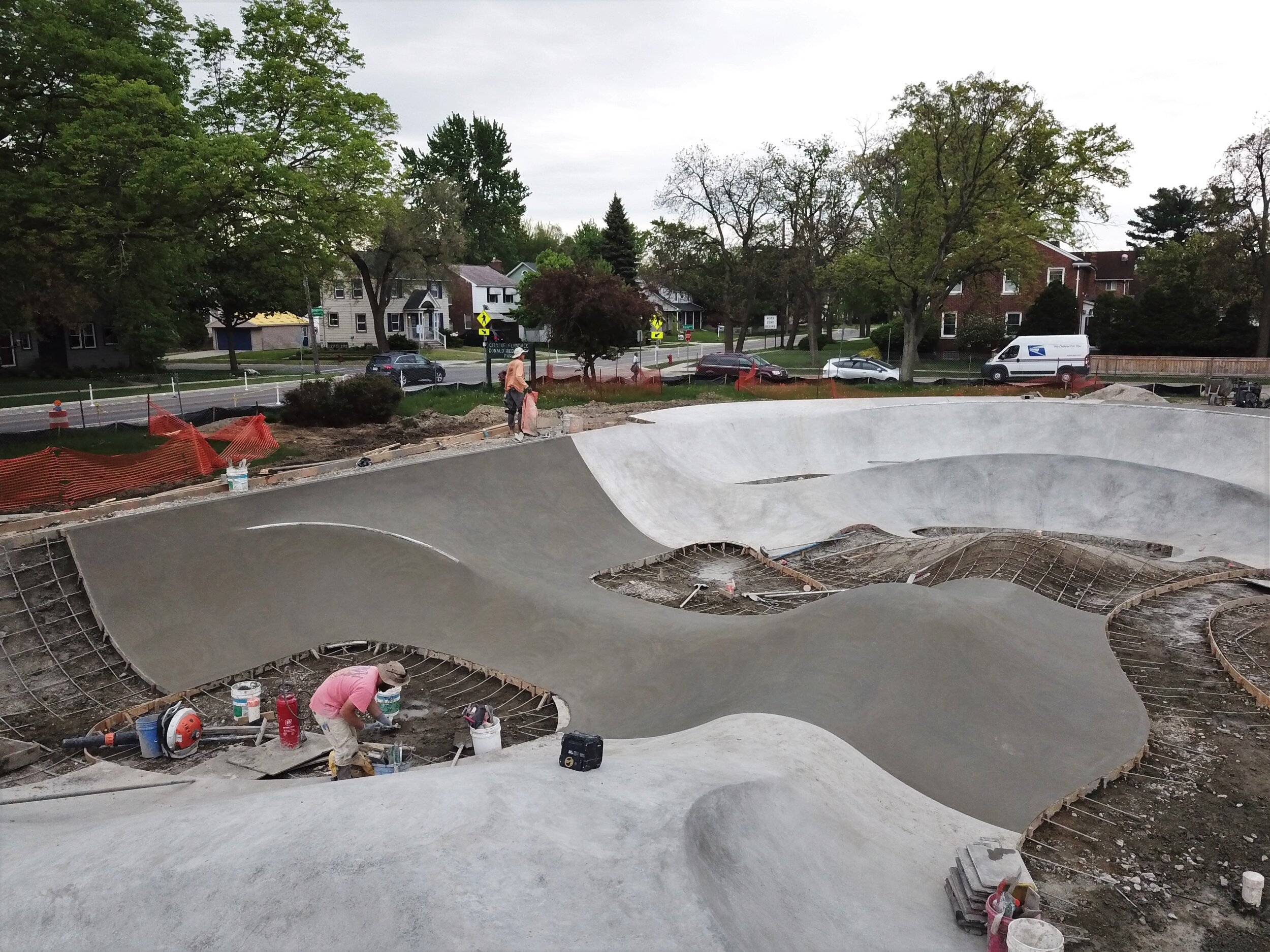 Ferndale, Michigan custom concrete 💪🏽 no cookie cutters here 😁