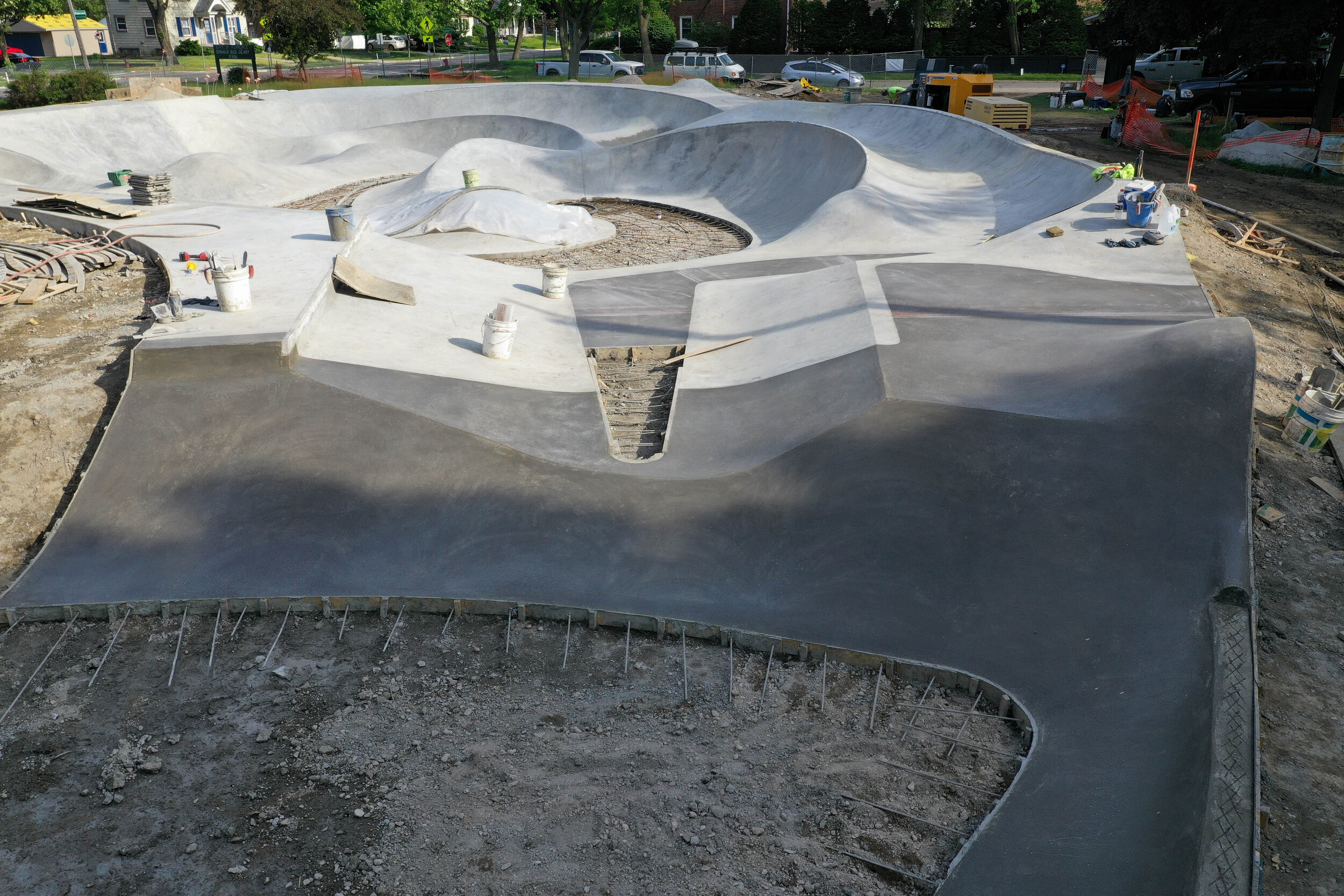 The beautiful Ferndale, Michigan skatepark 🤩